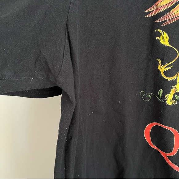 Queen Official Band T-Shirt Black Graphic Tee Rock Concert Tour Merch-Size XXL - Picture 3 of 6